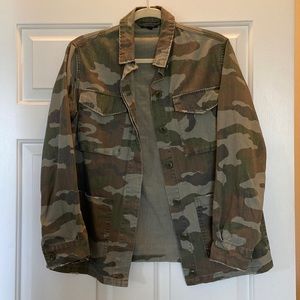 TOPSHOP Camo Utility Jacket